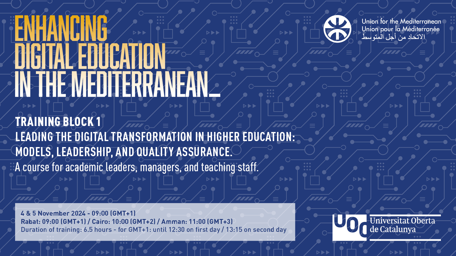 Webinar: Leading the Digital Transformation in Higher Education | UNIRI